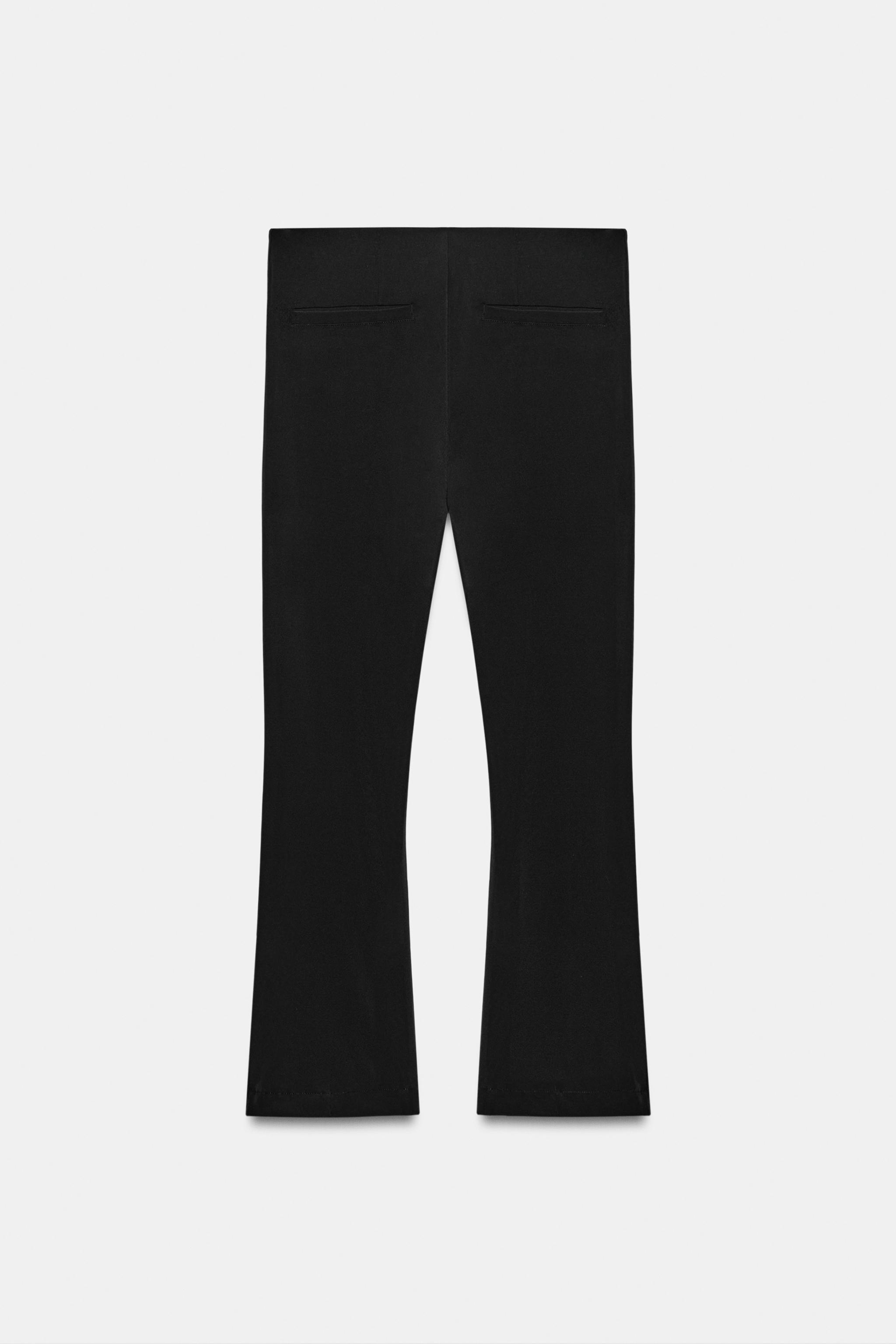 FLARE LEGGINGS WITH SEAM DETAIL